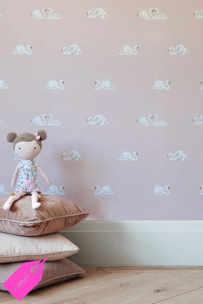 Stil Haven Baby Swan Wallpaper - DISCONTINUED