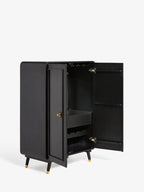 Black & Gold Ringo Drinks Cabinet