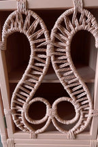 Pale Pink Bedside Table - SAMPLE