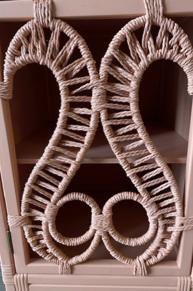 Pale Pink Bedside Table - SAMPLE
