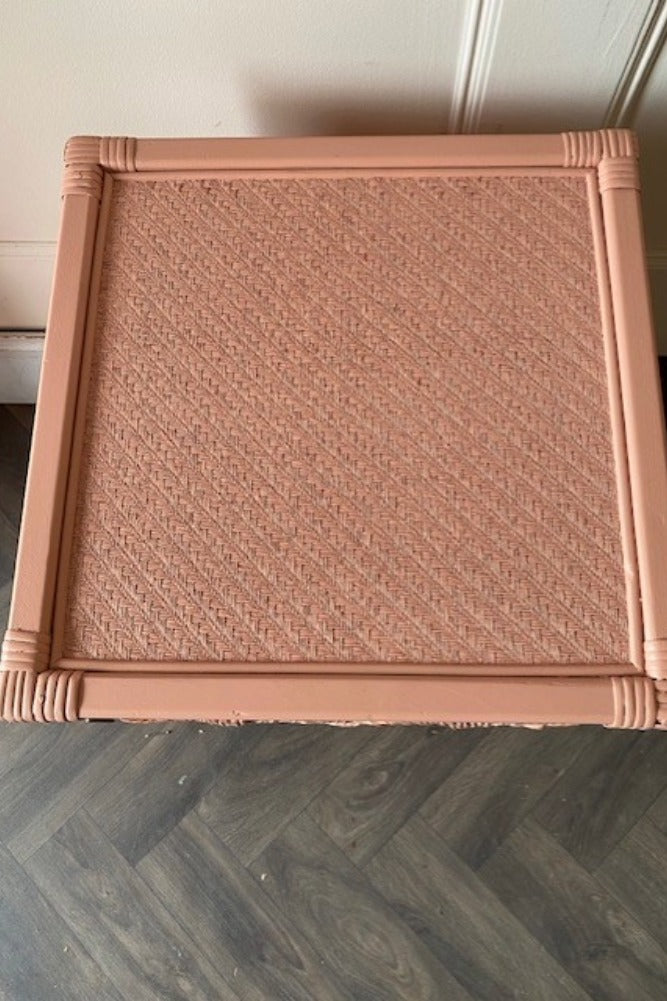 Pale Pink Bedside Table - SAMPLE