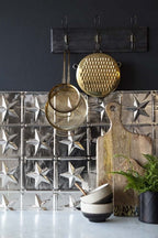 Five Point Star Tin Tile