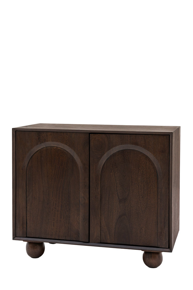 Arc Detail 2-Door Mango Sideboard