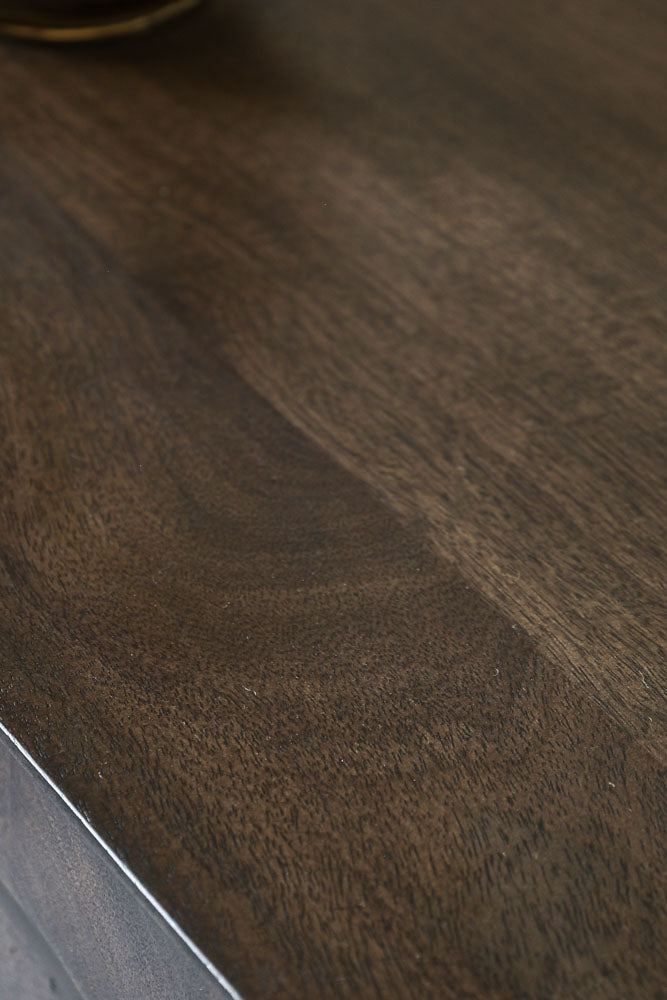 Arc Detail 4-Door Mango Wood Sideboard