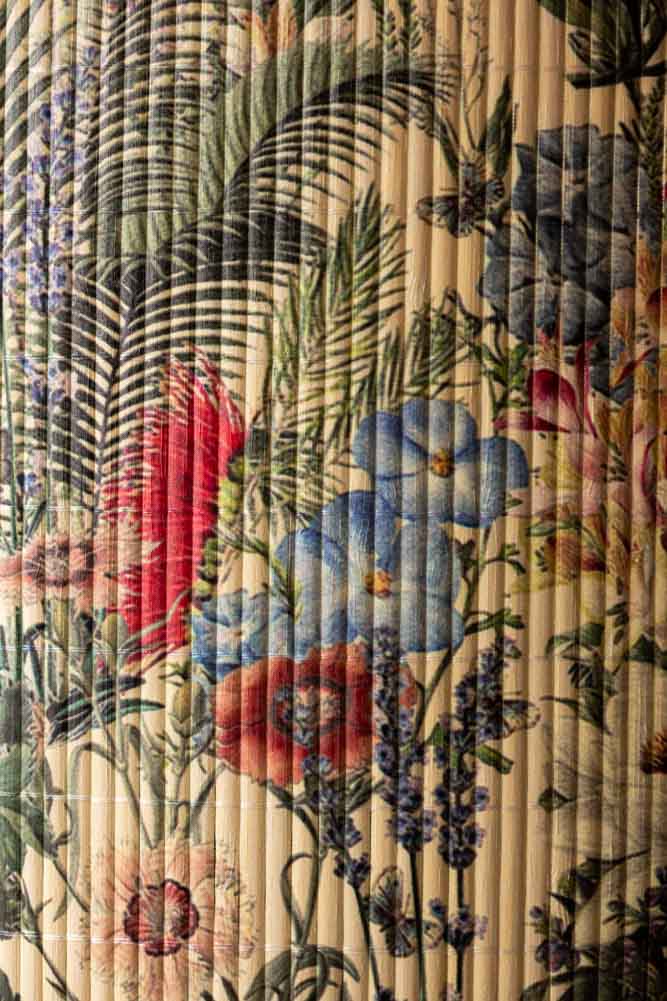 Bamboo Floral Print Easyfit Lampshade