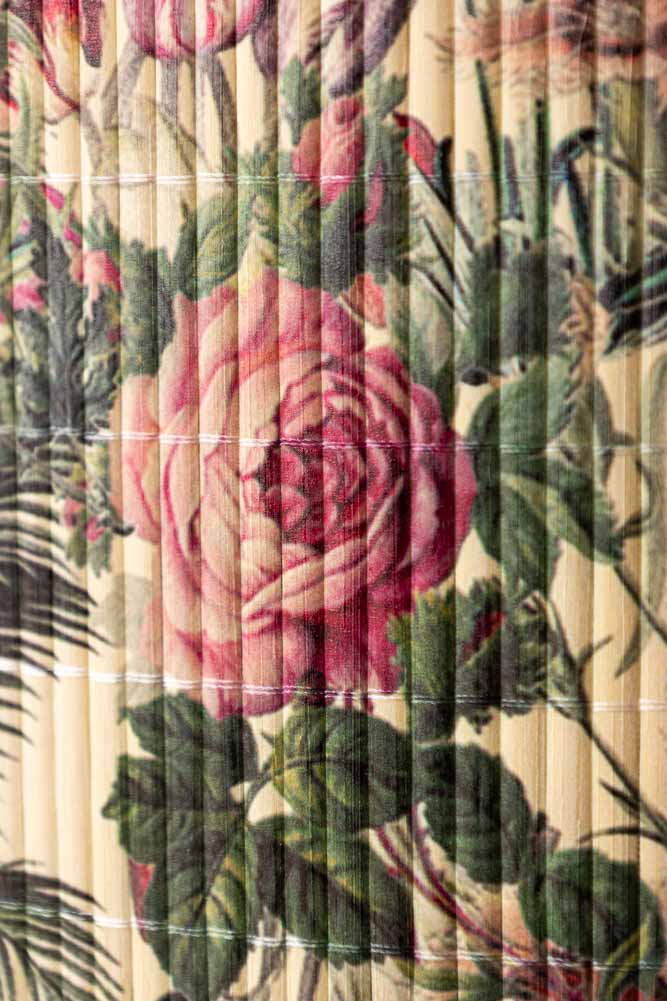 Bamboo Floral Print Easyfit Lampshade