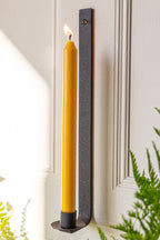 Beautiful Dinner Candle - Honey Yellow