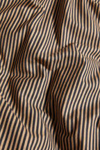 Black Pencil Stripe Scalloped Edge Bedding Set - Available in 4 Sizes