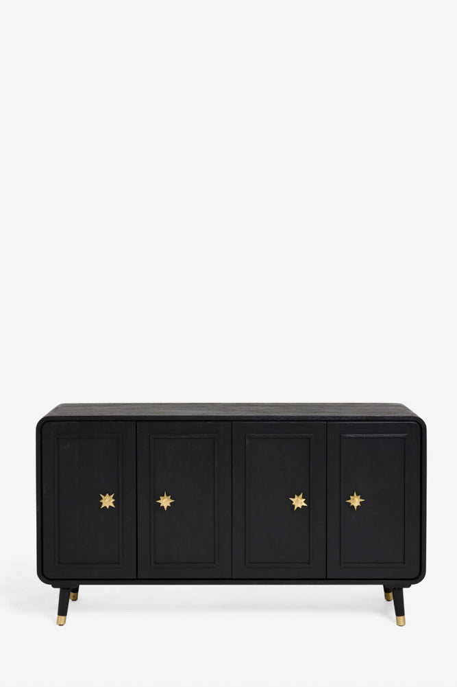 Black & Gold Ringo Sideboard