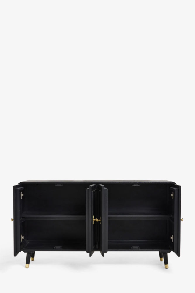 Black & Gold Ringo Sideboard