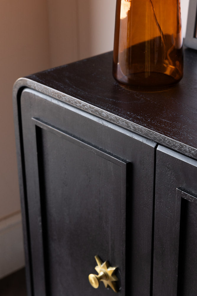 Black & Gold Ringo Sideboard