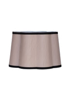 Blush Pink Scalloped Lampshade