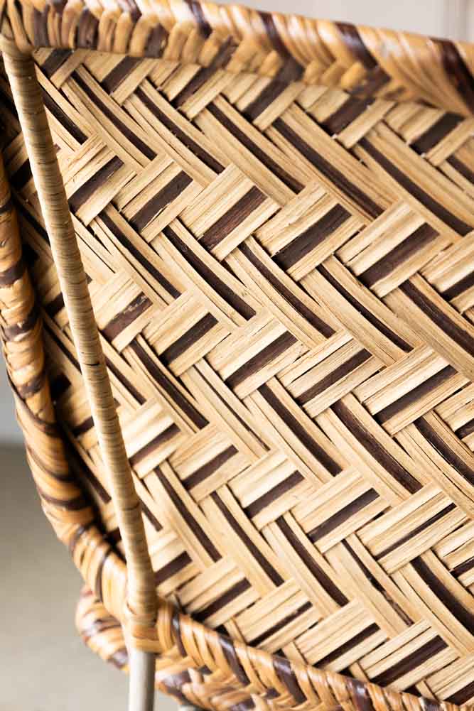 Woven Rattan Dining Chair