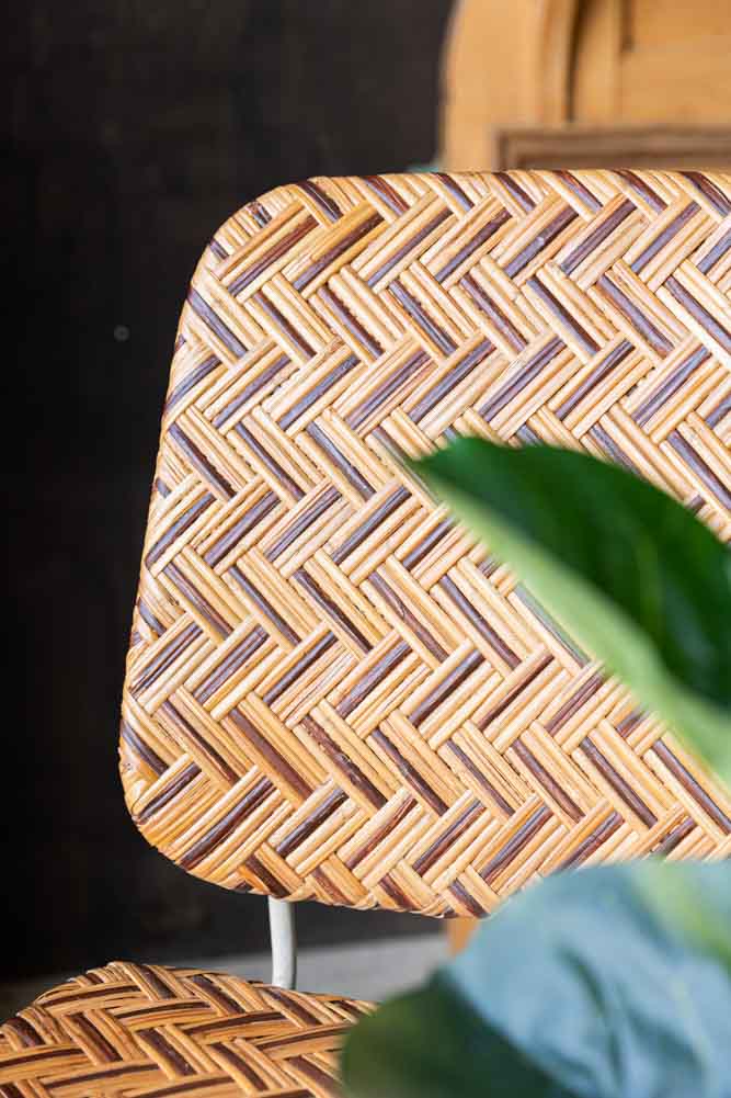 Woven Rattan Dining Chair