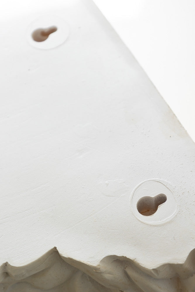 Classical Greek-Inspired Floating Wall Shelf
