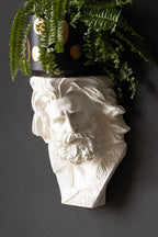 Classical Greek-Inspired Floating Wall Shelf