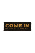 Come In (But Only If You Have Wine) Coir Doormat