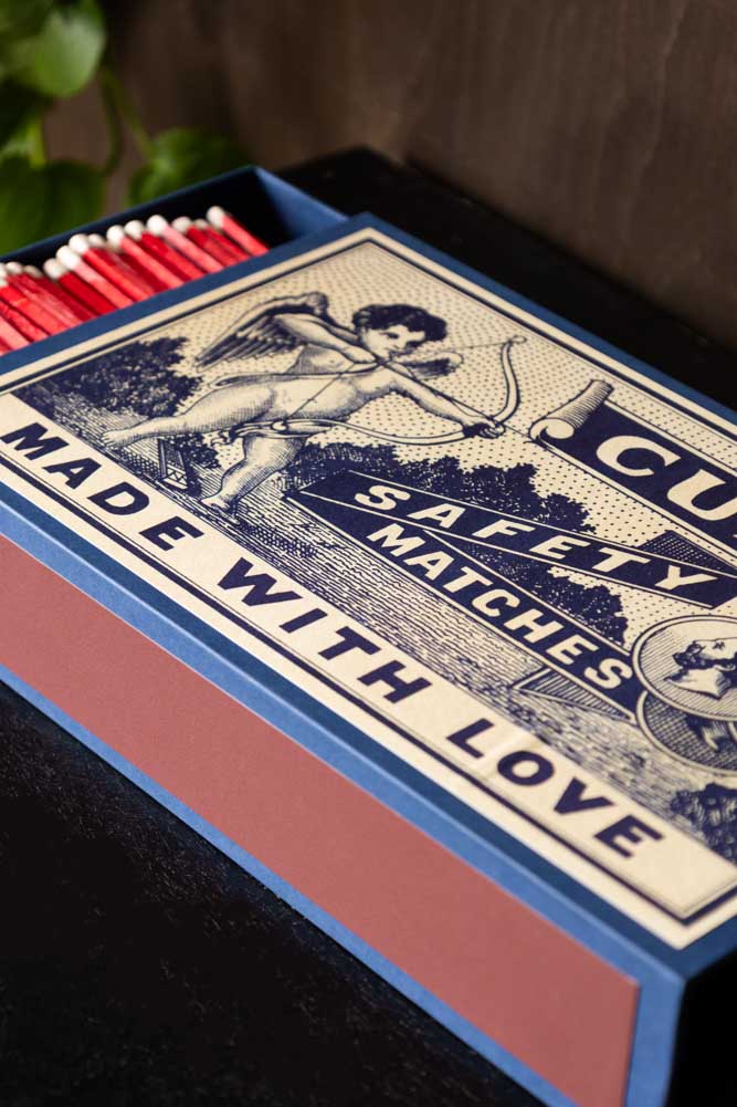 Cupid, Made With Love Giant Luxury Matchbox