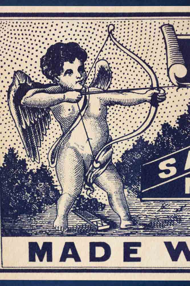 Cupid, Made With Love Giant Luxury Matchbox