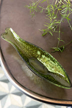 Fish Trinket Tray in Dark Green