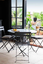 Bistro Dining Garden Set in Grey