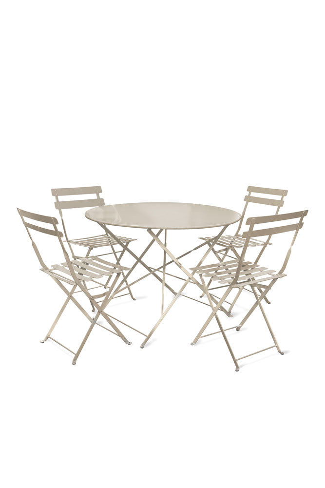 Bistro Dining Garden Set in Taupe