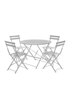 Bistro Dining Garden Set in White