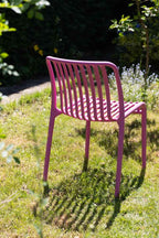 Garden Outdoor Dining Chair In Pink