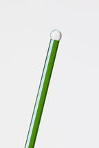 Agitateur à cocktail en verre vert