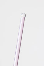 Agitateur à cocktail en verre rose