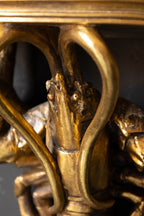 Gold-Effect Lobster Wall Shelf