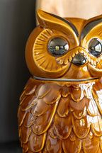 HKLIVING Pot en céramique en forme de hibou