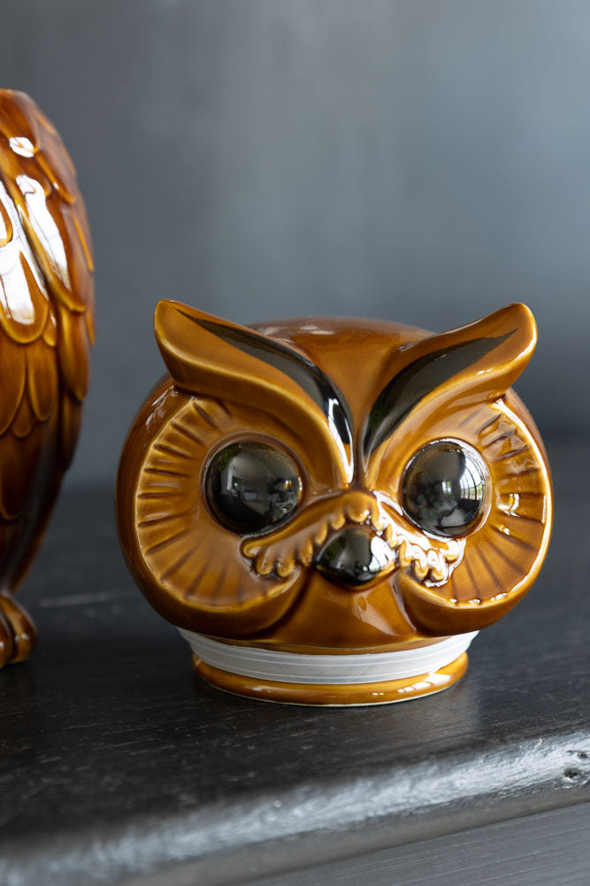HKLIVING Pot en céramique en forme de hibou