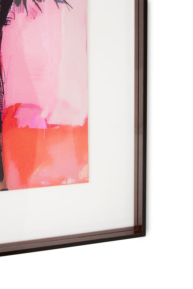 Œuvre encadrée HKLIVING Pink Summer