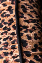 Coussin imprimé léopard Love