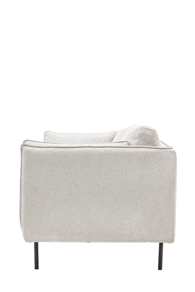 Modern Natural Boucle 3-Seater Sofa