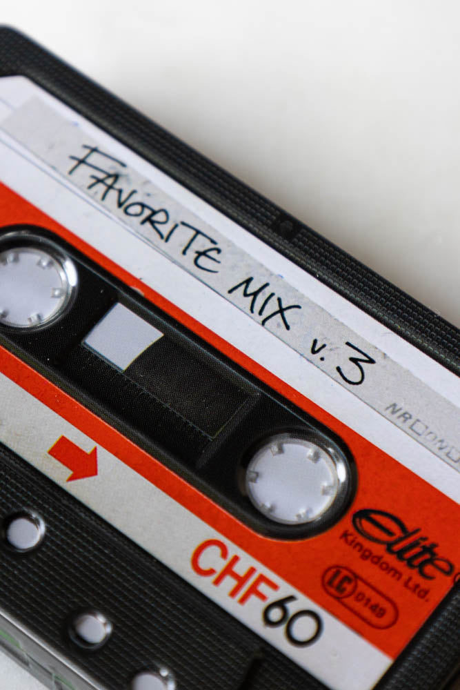My Favourite Tunes Cassette Tape Storage Tin