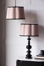 Blush Pink Scalloped Lampshade