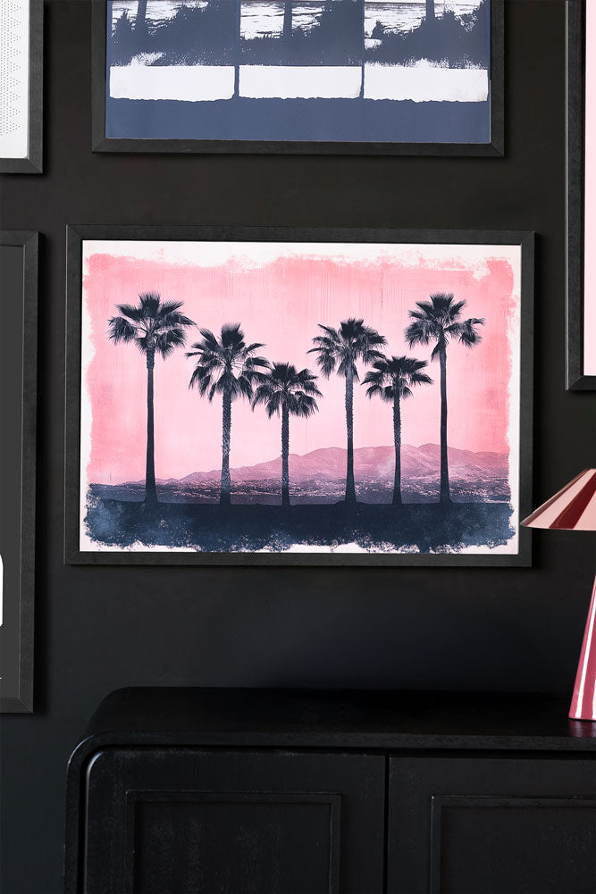 Impression d'art Pink Sunset A2 - Disponible en 4 options