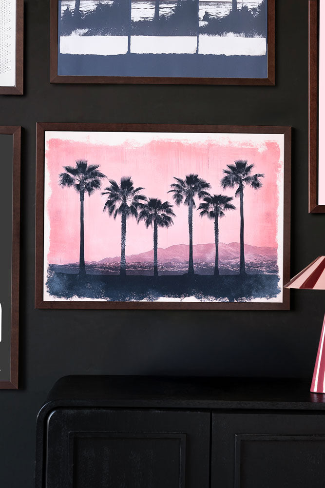 Impression d'art Pink Sunset A2 - Disponible en 4 options