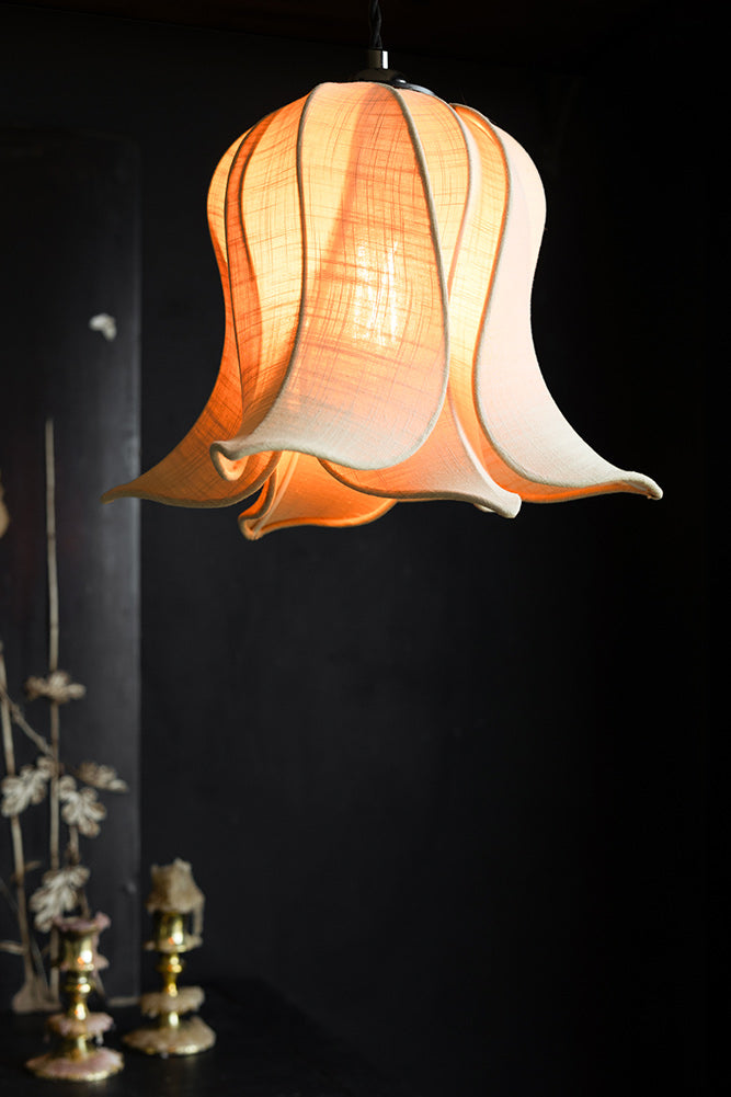 Pretty Pink Petal Leaf Easyfit Lampshade