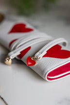 Queen of Hearts Playing Card Jewellery Case