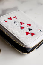 Queen of Hearts Playing Card Purse