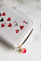 Queen of Hearts Playing Card Purse