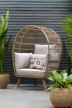 Rattan Inspired Garden Egg Chair