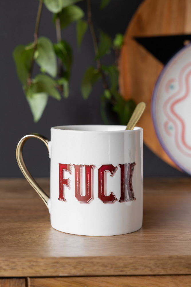 Tasse Fuck rouge et rose