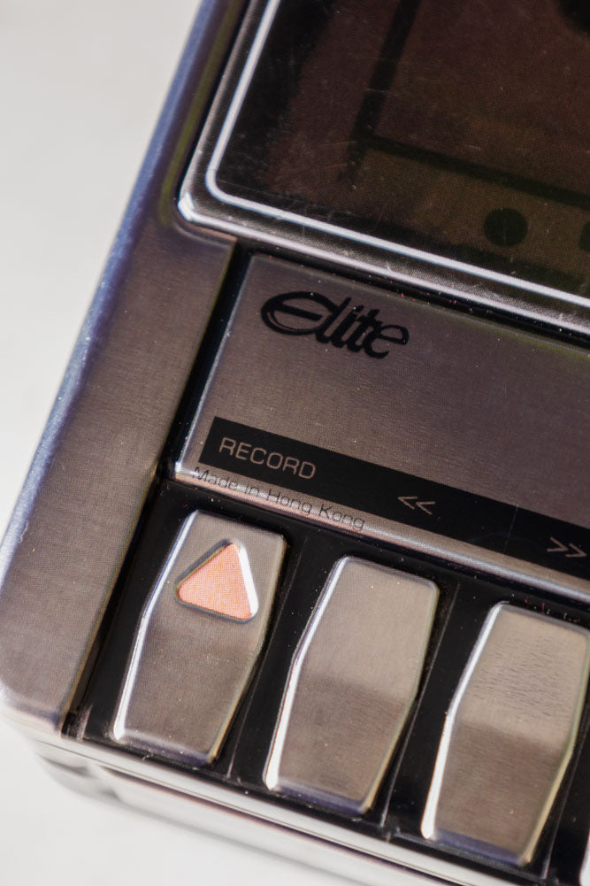 Retro Cassette Recorder Storage Tin
