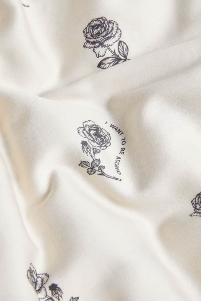 Rock & Rose Duvet Cover & Pillow Case Set - Available in 4 Sizes