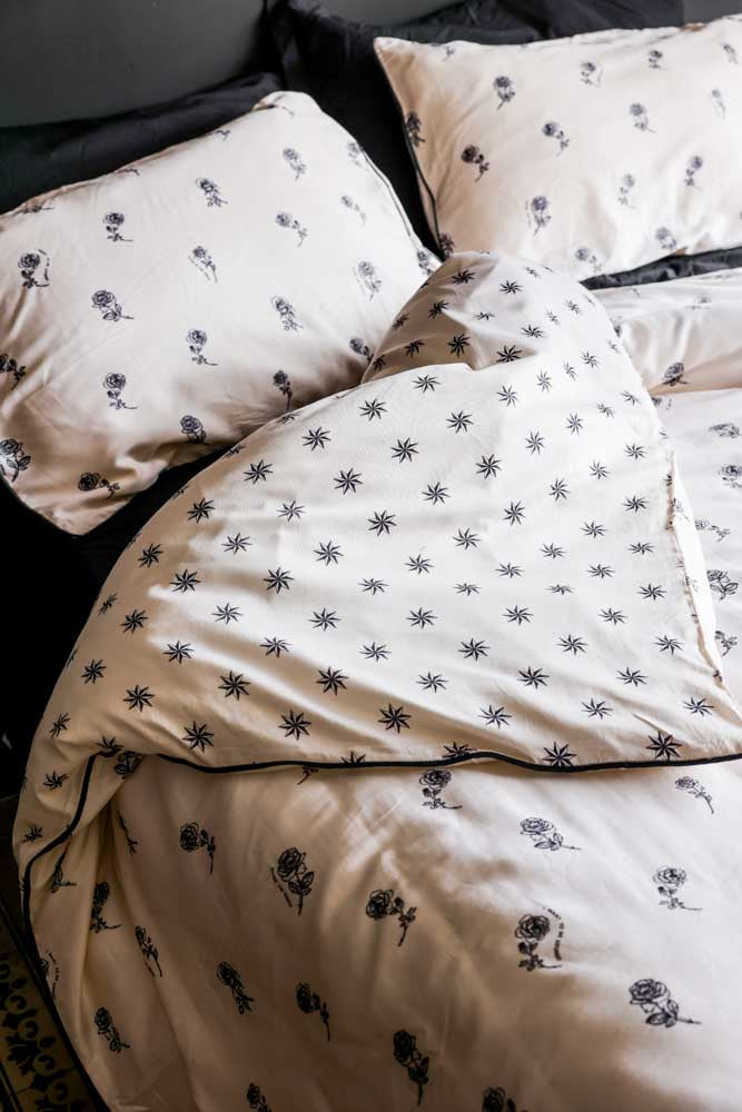 Rock & Rose Duvet Cover & Pillow Case Set - Available in 4 Sizes