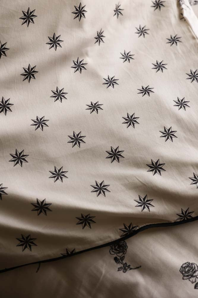 Rock & Rose Duvet Cover & Pillow Case Set - Available in 4 Sizes
